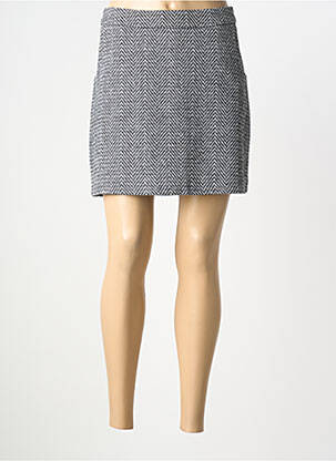 Jupe courte taille à pinces noir MOLLY BRACKEN femme