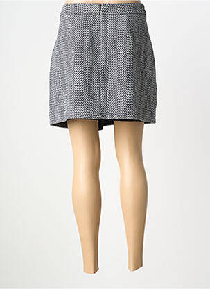 Jupe courte taille à pinces noir MOLLY BRACKEN femme