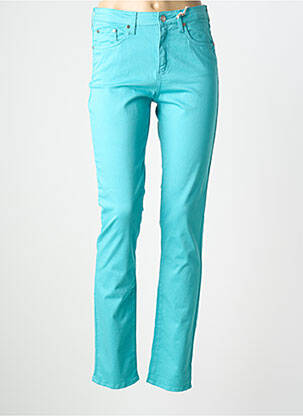 Jeans coupe slim stretch taille normale bleu KANOPE femme