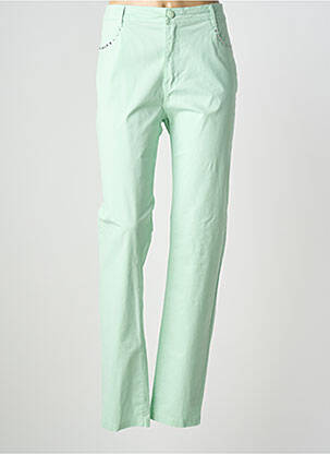 Jeans coupe slim stretch taille normale vert YOULINE femme
