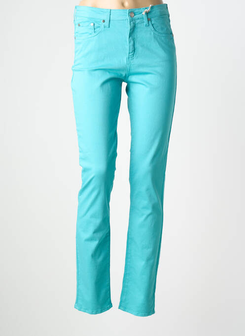 Jeans coupe slim stretch taille normale bleu KANOPE femme