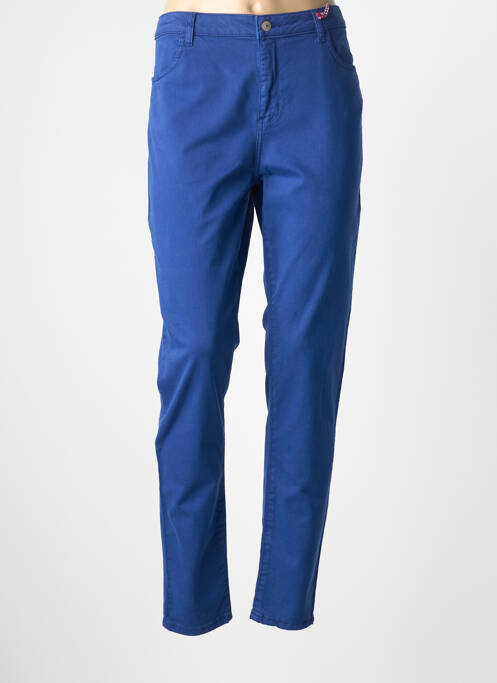 Jeans coupe slim stretch taille normale bleu KANOPE femme