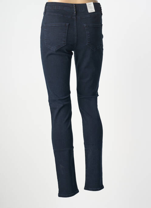 Jeans coupe slim broderie rivets noir KANOPE femme