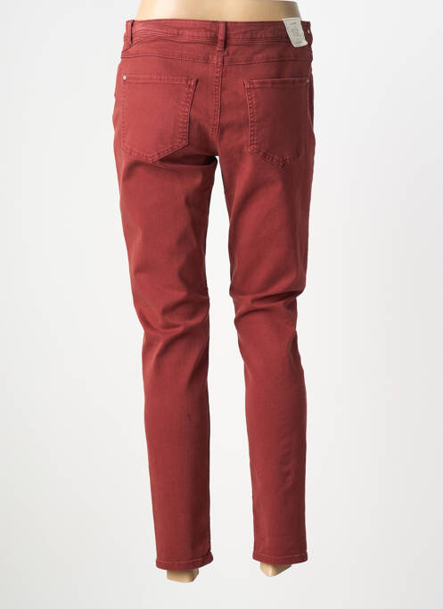 Jeans coupe slim stretch taille normale orange KANOPE femme