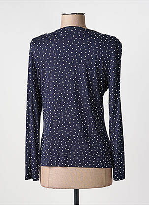 T-shirt manches longues manches longues bleu COTE ANGLAISE femme