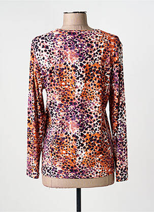 T-shirt manches longues manches longues orange MARINELLO femme