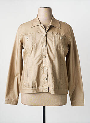 Veste casual poches marron S.QUISE femme