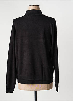 Pull stretch manches longues noir JENSEN femme
