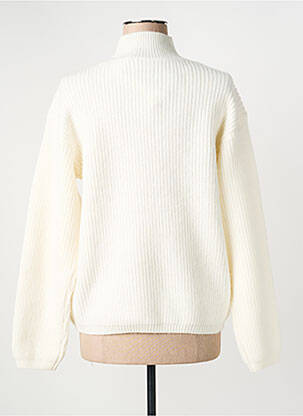 Pull stretch manches longues beige KAFFE femme
