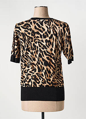 Pull stretch manches courtes noir BETTY BARCLAY femme