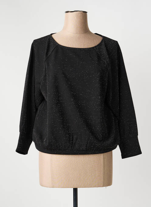 Top stretch manches longues noir BETTY BARCLAY femme