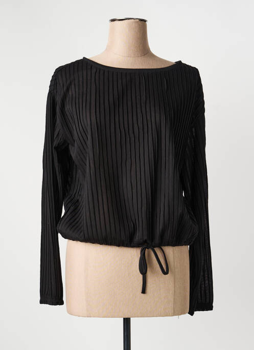 Top stretch manches longues noir BETTY BARCLAY femme