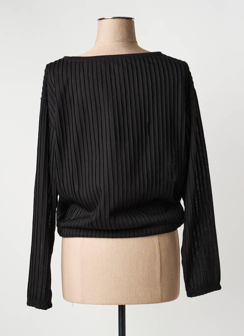 Top stretch manches longues noir BETTY BARCLAY femme