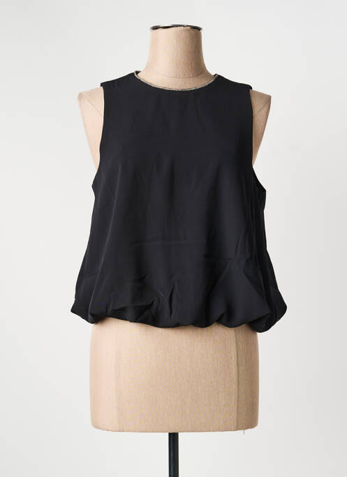 Top sans manche sans manche noir KAFFE femme