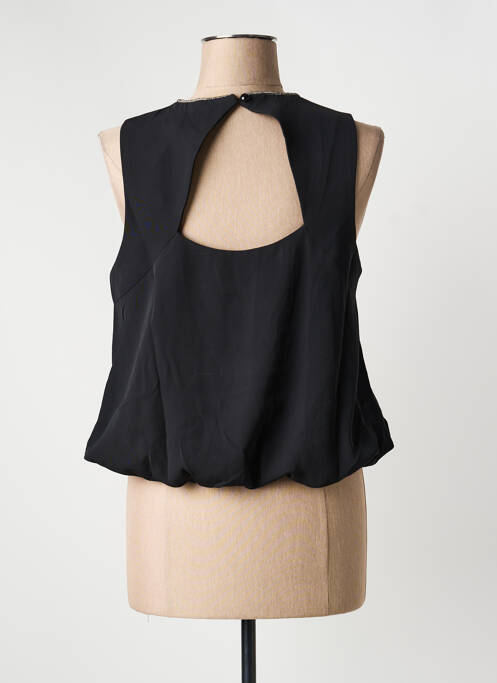 Top sans manche sans manche noir KAFFE femme