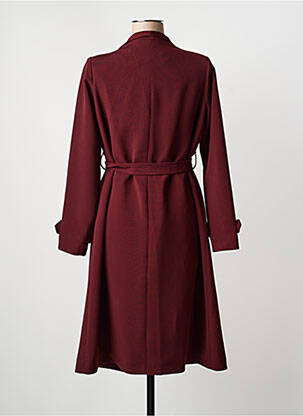 Trench manches longues sans capuche gris KAFFE femme