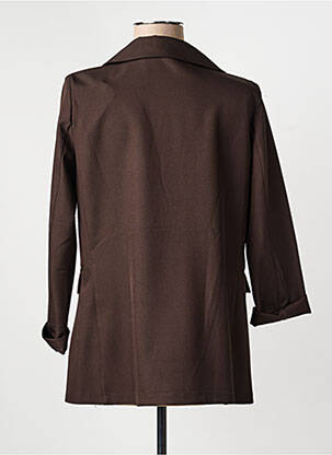 Blazer poches marron HALOGENE femme