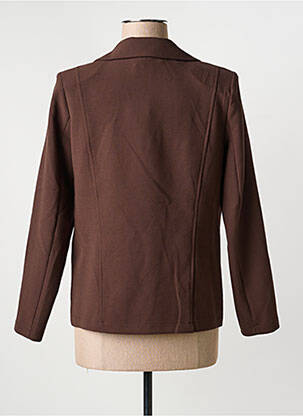 Blazer poches marron HALOGENE femme