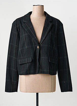 Blazer poches noir ICHI femme