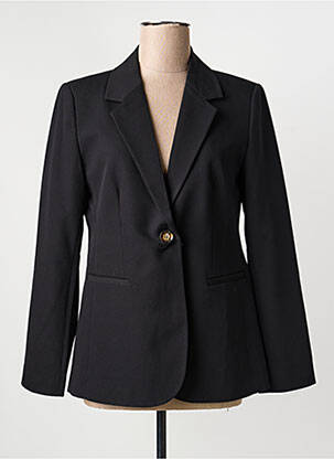 Blazer poches noir KAFFE femme