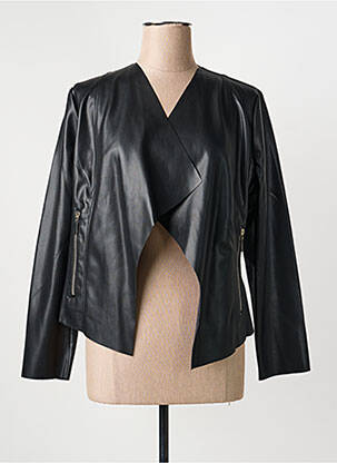 Veste simili cuir poches noir BETTY BARCLAY femme