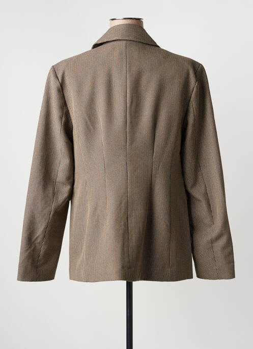 Blazer coupe cintrée beige KAFFE femme