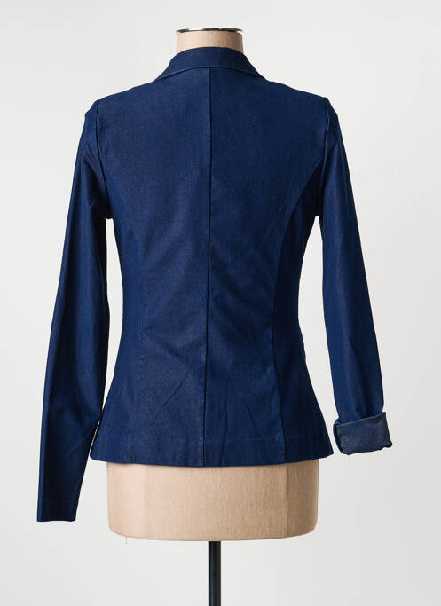 Blazer poches bleu ICHI femme