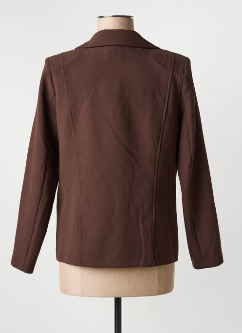 Blazer poches marron HALOGENE femme