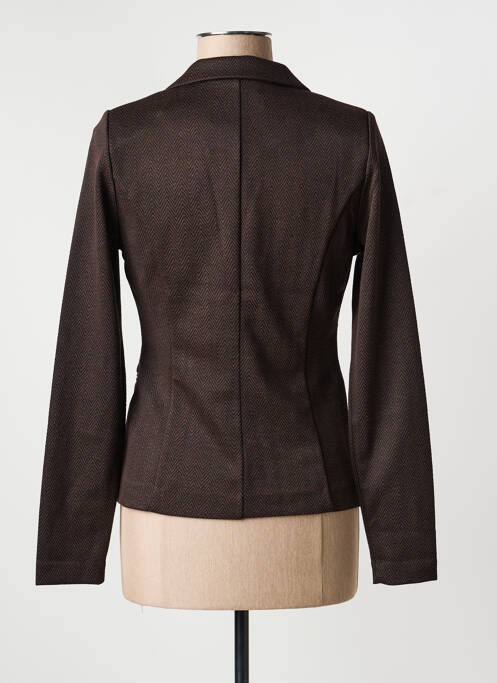 Blazer poches marron ICHI femme