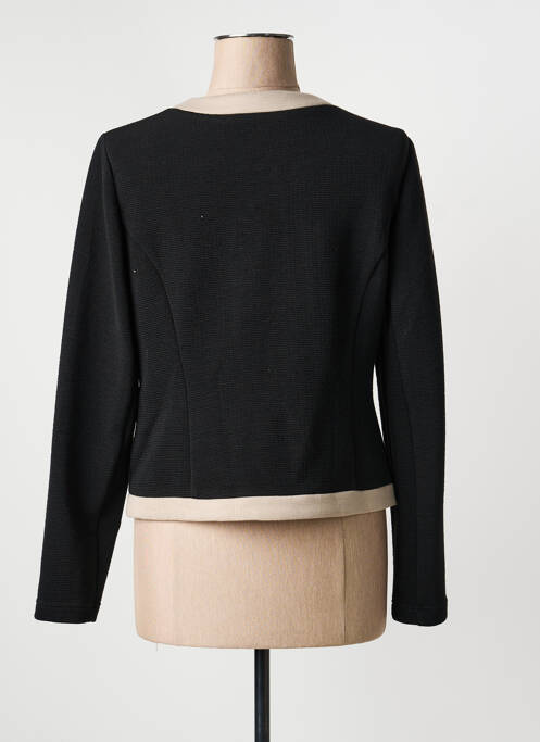 Veste chic col rond noir BETTY BARCLAY femme