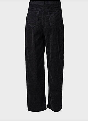 Pantalon droit stretch taille normale noir ICJHI homme