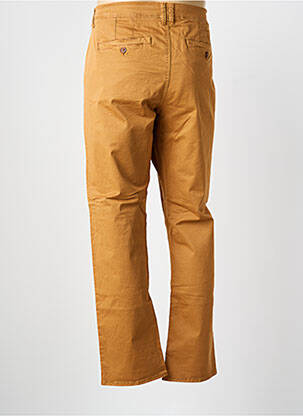 Pantalon chino tissage popeline taille normale jaune BLEND homme
