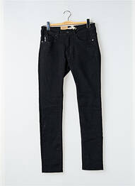 Jeans coupe slim poches taille normale noir DEELUXE homme