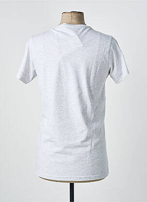 T-shirt coupe cintrée manches courtes gris DEELUXE homme