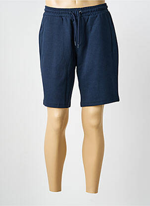 Bermuda stretch taille basse bleu LEE COOPER homme