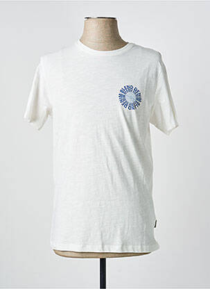 T-shirt coupe cintrée manches courtes blanc BLEND homme