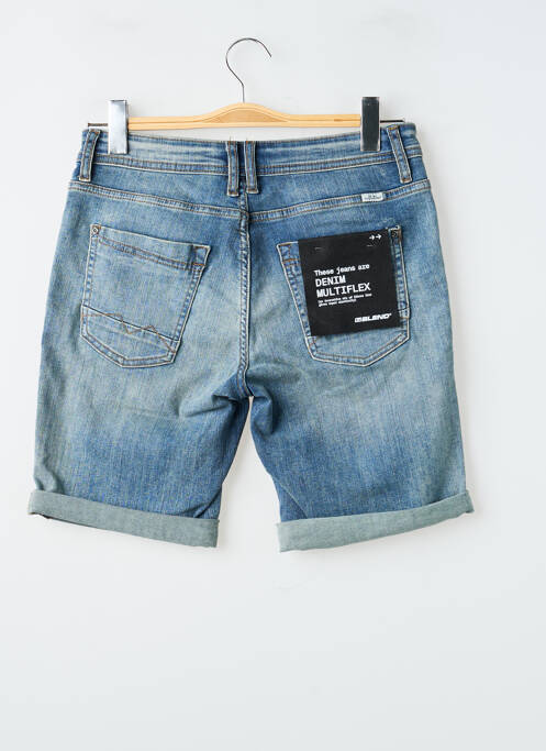 Bermuda stretch taille normale bleu BLEND homme