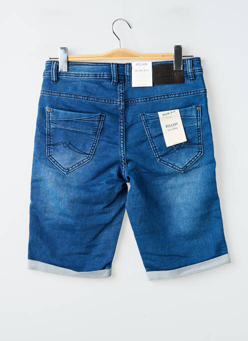 Bermuda stretch taille normale bleu DEELUXE homme