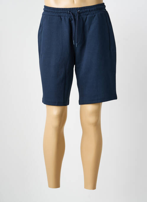 Bermuda stretch taille basse bleu LEE COOPER homme