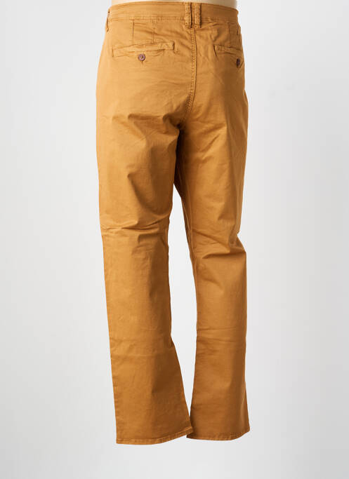 Pantalon chino tissage popeline taille normale jaune BLEND homme