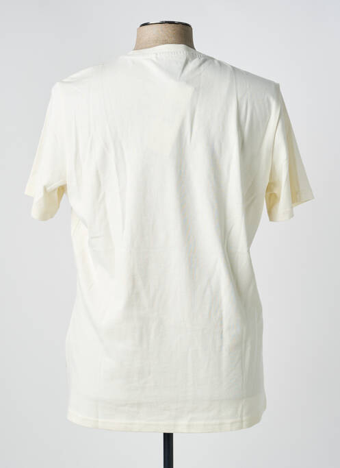 T-shirt stretch manches courtes beige BLEND homme