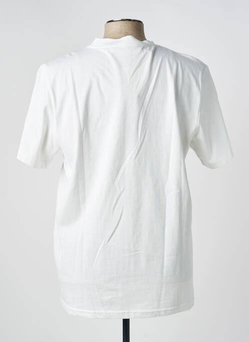 T-shirt stretch manches courtes blanc BLEND homme