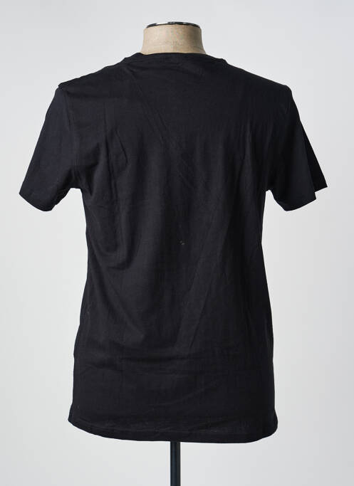 T-shirt coupe cintrée manches courtes noir DEELUXE homme