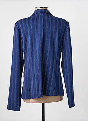 Blazer poches bleu ICHI femme
