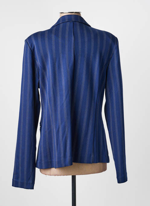 Blazer poches bleu ICHI femme
