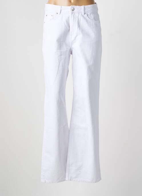 Jean coupe flare stretch taille normale blanc TIFFOSI femme
