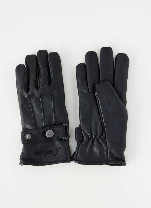 Gants doublure textile noir DEELUXE femme