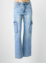 Jeans coupe droite poches bleu WATER JEANS femme