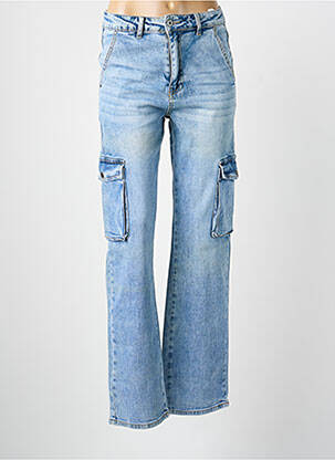 Jeans coupe droite poches bleu WATER JEANS femme