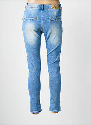 Jeans coupe slim poches bleu IZZY femme